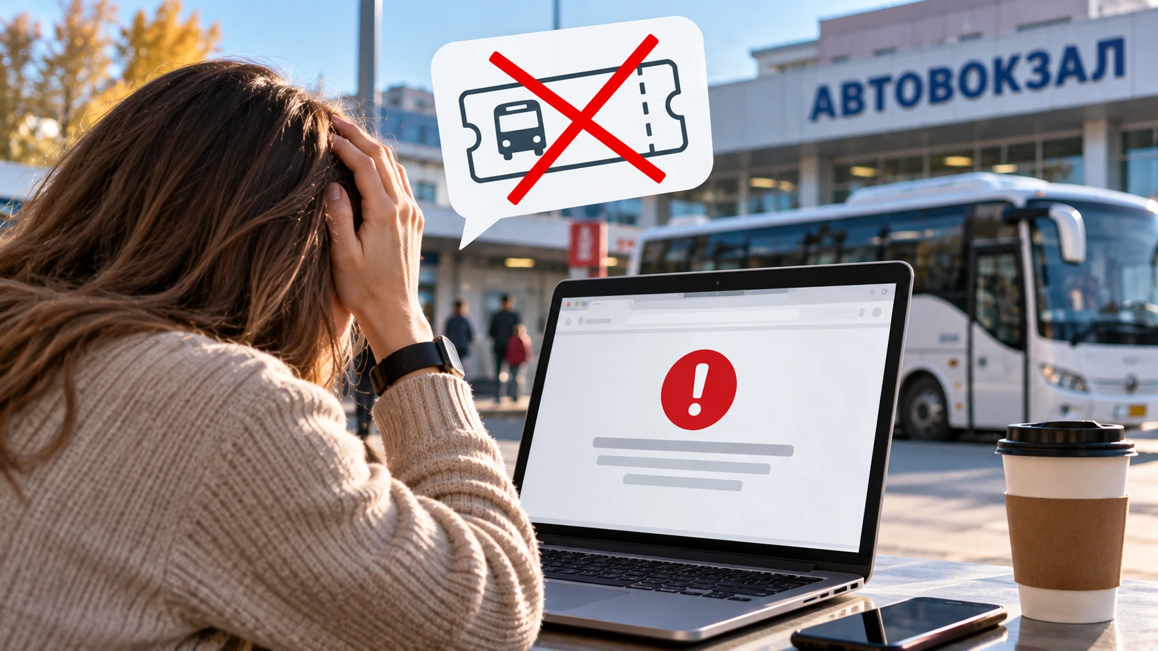 ⚠️ В КИРОВЕ СБОЙ НА САЙТЕ АВТОПЕРЕВОЗЧИКА: ПАССАЖИРЫ НЕ МОГУТ КУПИТЬ БИЛЕТЫ