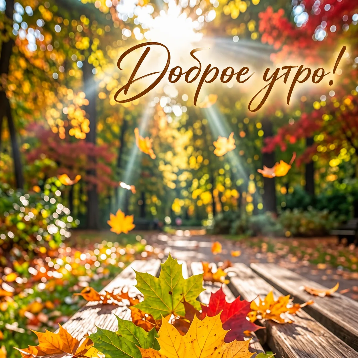 Доброе утро, мои дорогие! 🍂