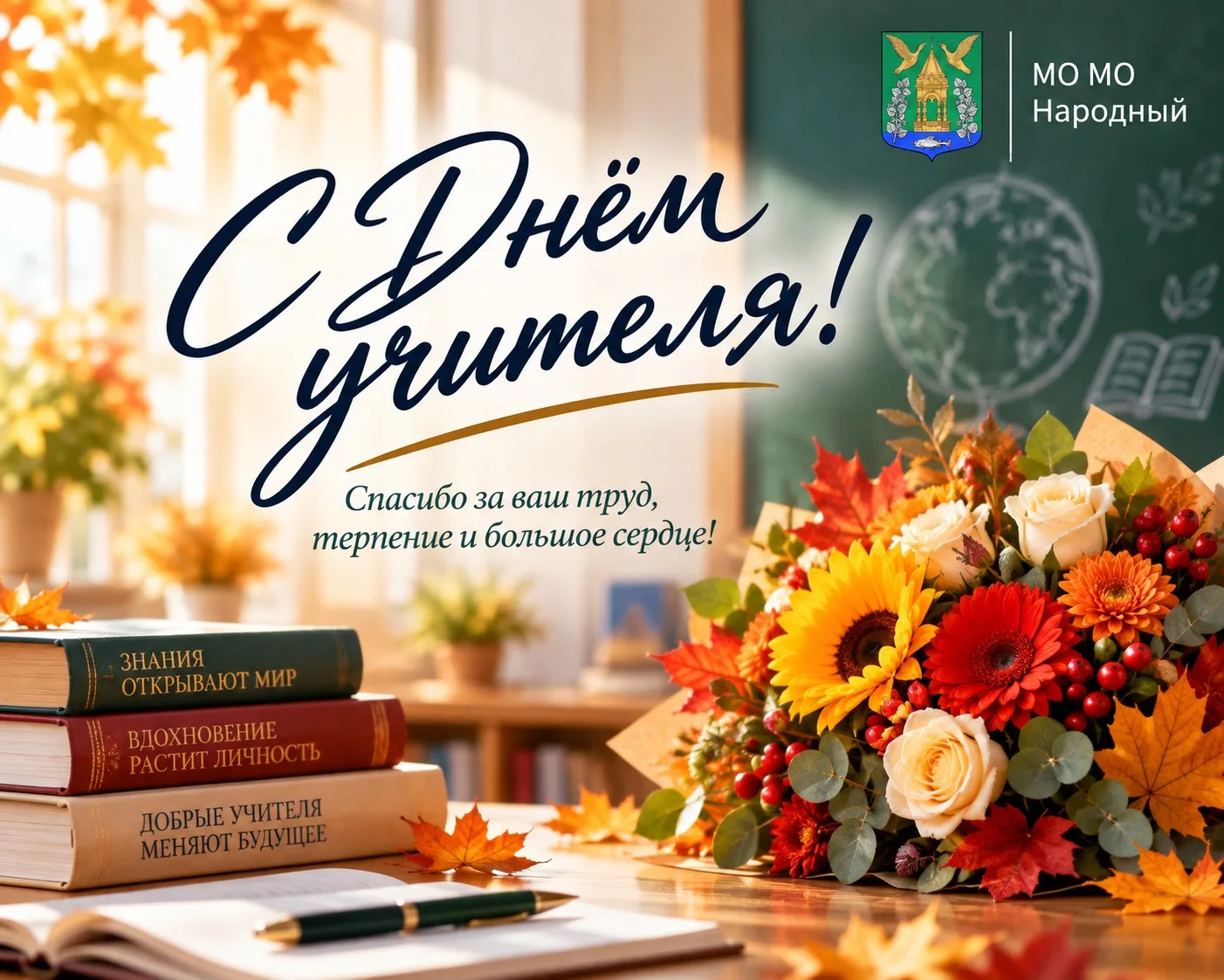 🍁 С Днём учителя!