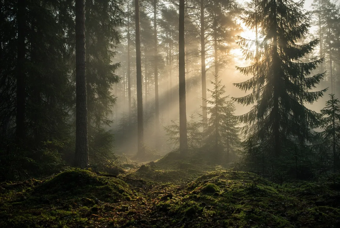 🌲 Лес не спешит. И нам бы так же.