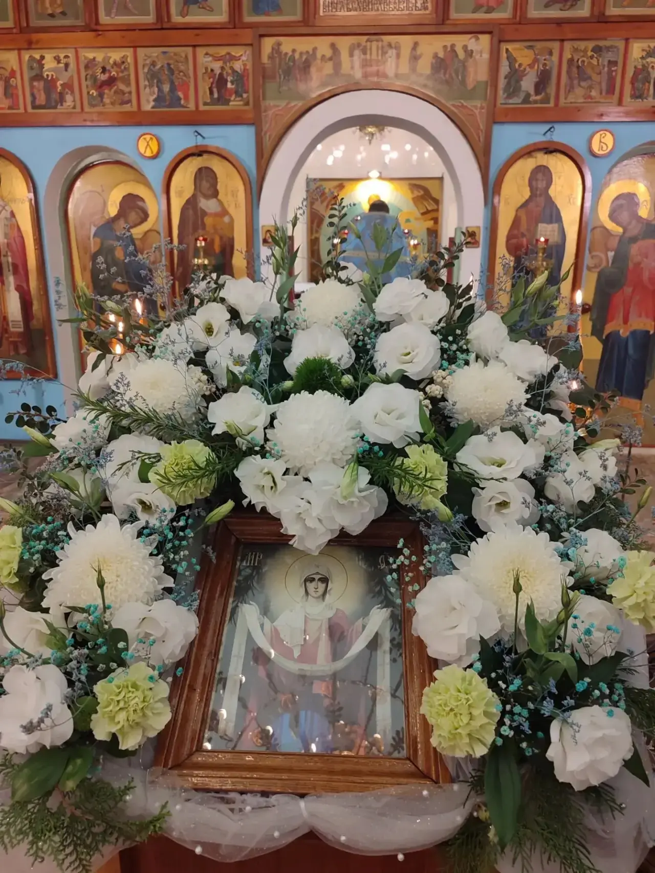 🕊️ Праздничные богослужения в день Покрова Пресвятой Богородицы в храмах Северного бла...