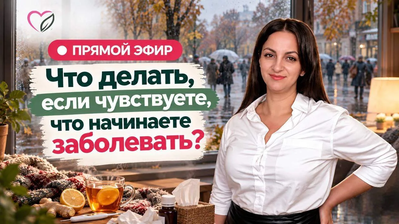 🎥 ЧТО ДЕЛАТЬ, ЕСЛИ ЧУВСТВУЕТЕ, ЧТО НАЧИНАЕТЕ ЗАБОЛЕВАТЬ?