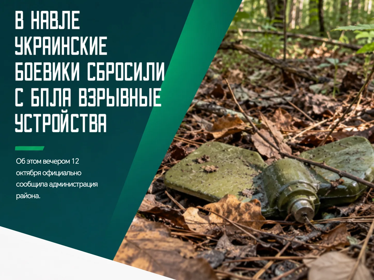 ❗️Места, где обнаружены опасные предметы, оцепили силовые структуры. Сейчас там работаю...