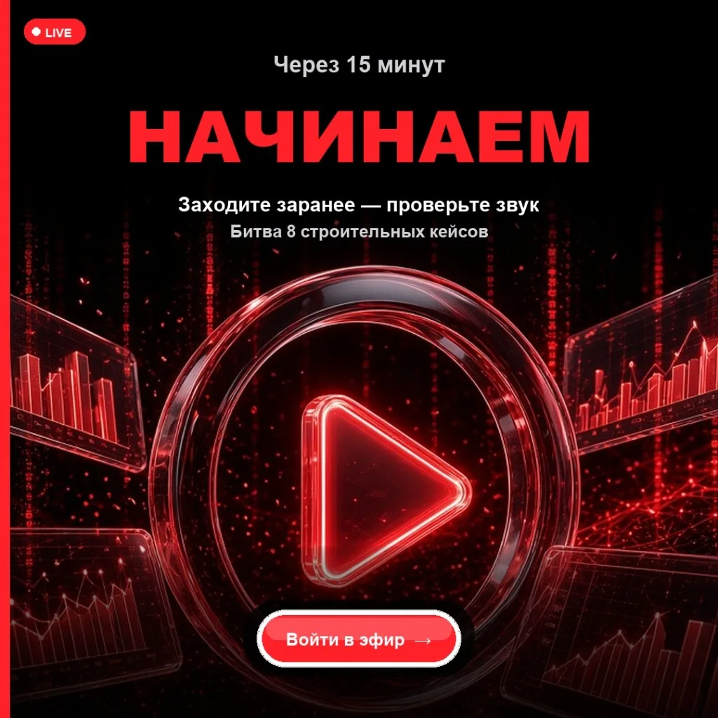 🚀 Через 15 минут начинаем!