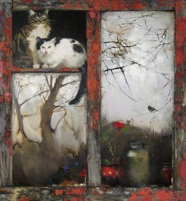 🎨 Крым в живописи. Чепелева М.А. «Вот и лето прошло...» (2011 год).