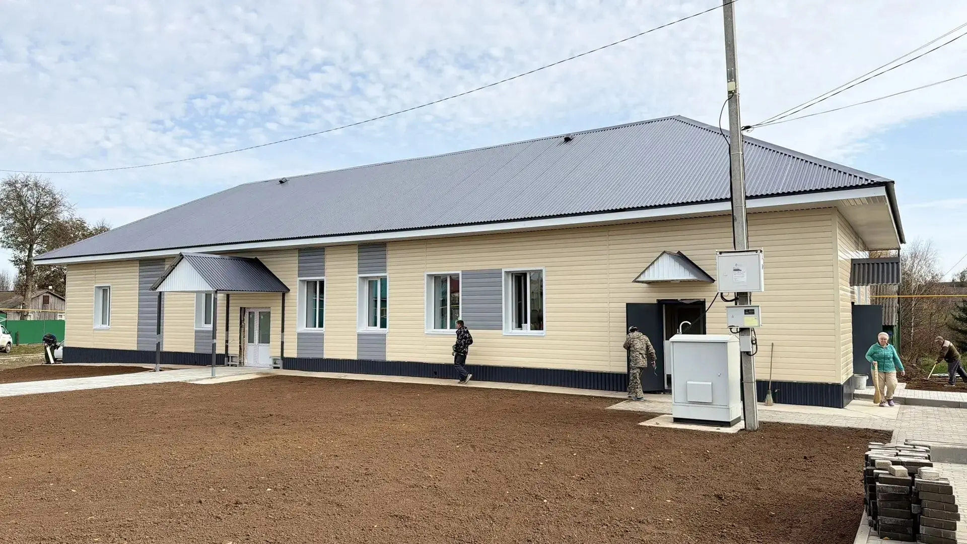 🏠 В селе Чиканас капитально ремонтируют местный дом культуры.