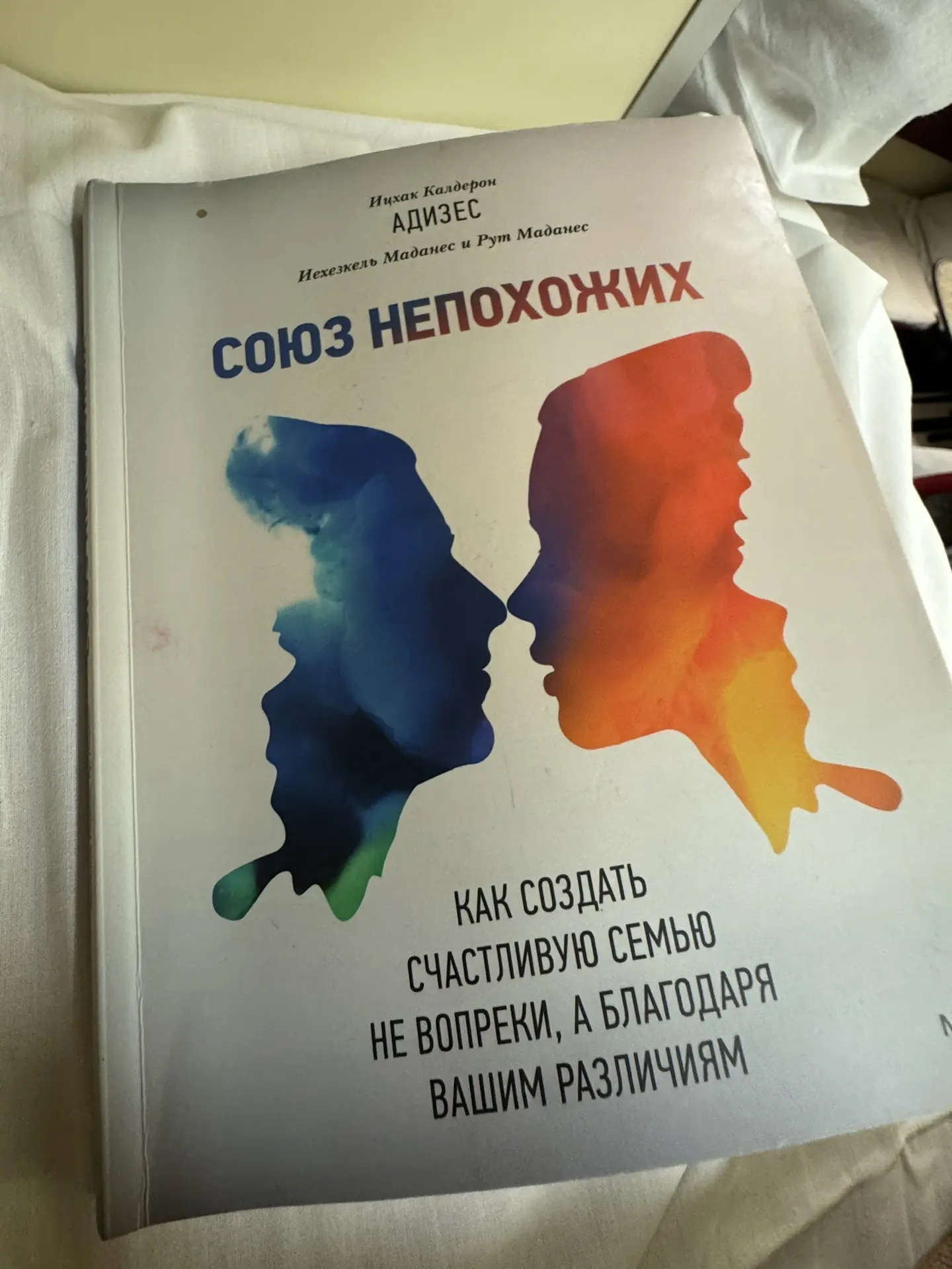 Недавно дочитала(второй раз) «Союз непохожих» Ицхака Адизеса — и вот это как раз тот сл...