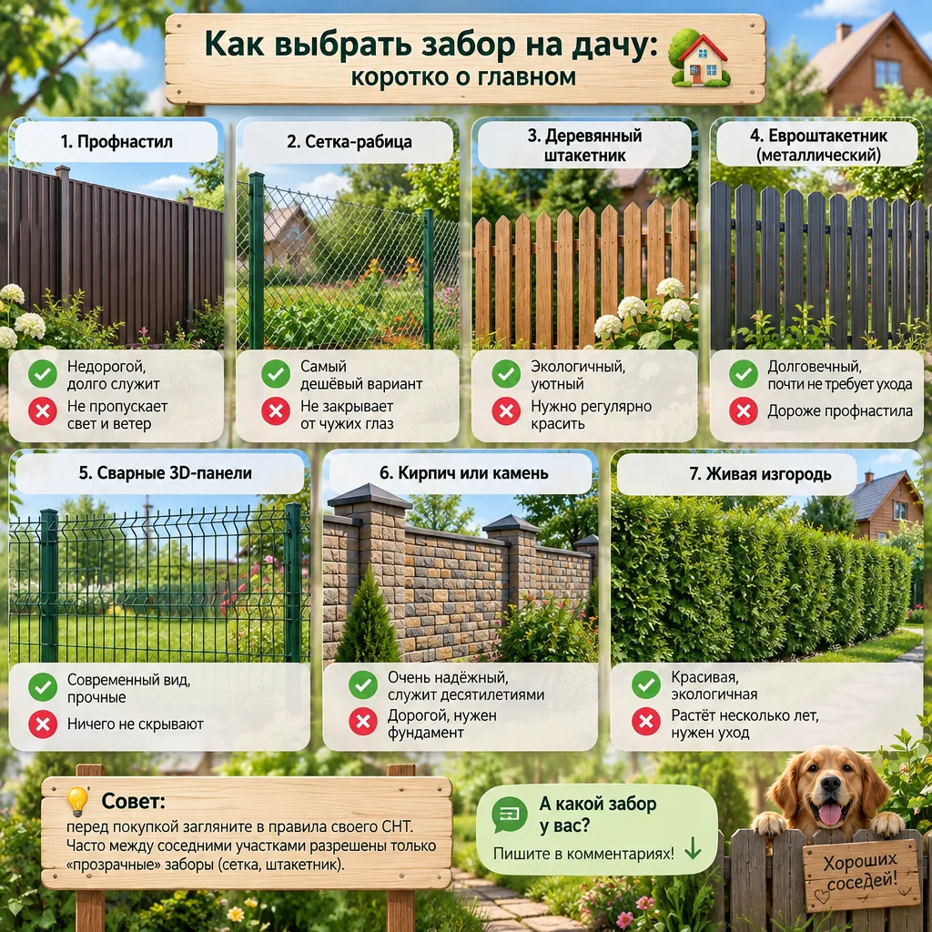 Пришло время мне менять забор. Эта дача у меня 3 года, когда покупала по всему периметр...