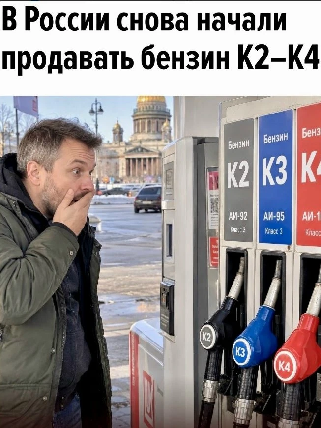 На петербургских заправках начал появляться бензин экологических классов К2, К3 и К4.