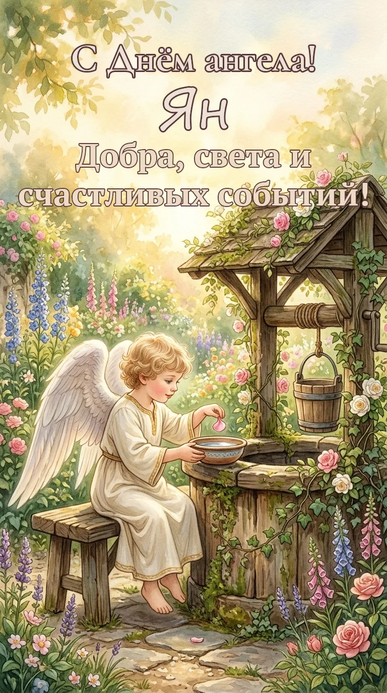 🌷 11 октября — Ян, светлого праздника!