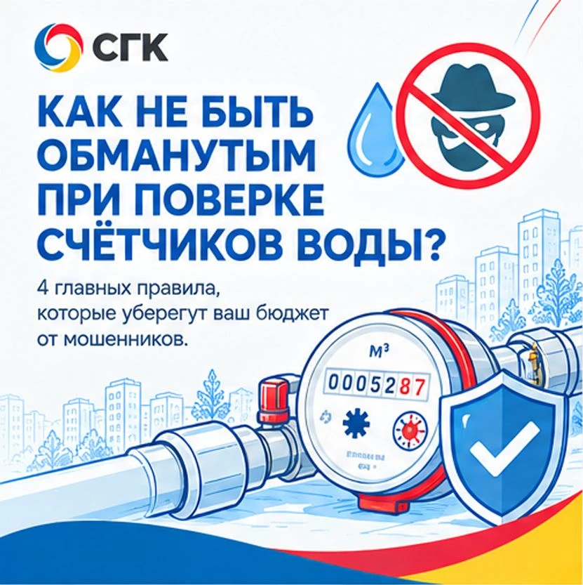 Нашли в почтовом ящике «строгое извещение» с требованием срочно поверять счётчики воды ...