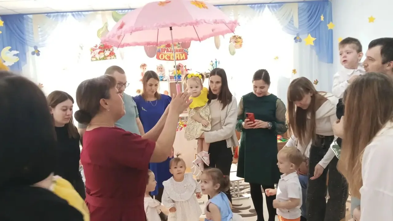 🍁Первый осенний праздник «Осенний паровозик»🍂🚂 в первой младшей группе «Незабудки» п...