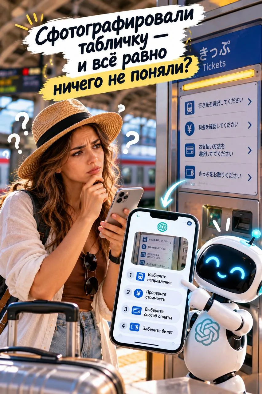 Сфотографировали табличку, перевели — и всё равно ничего не поняли?