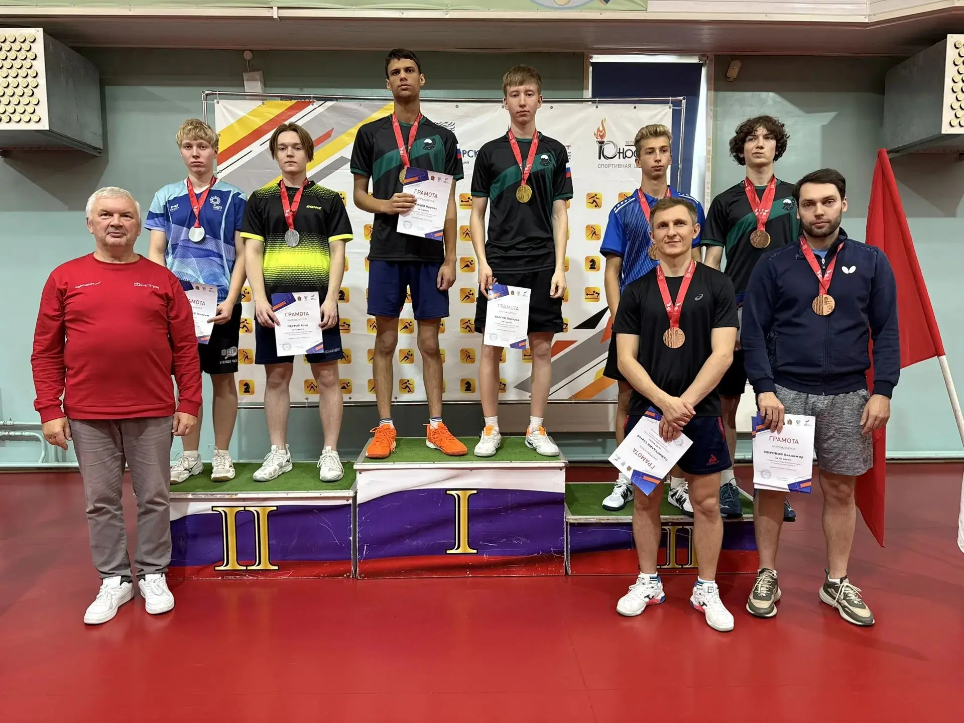 Итоги чемпионата Красноярского края по настольному теннису 🏓🏓🏓