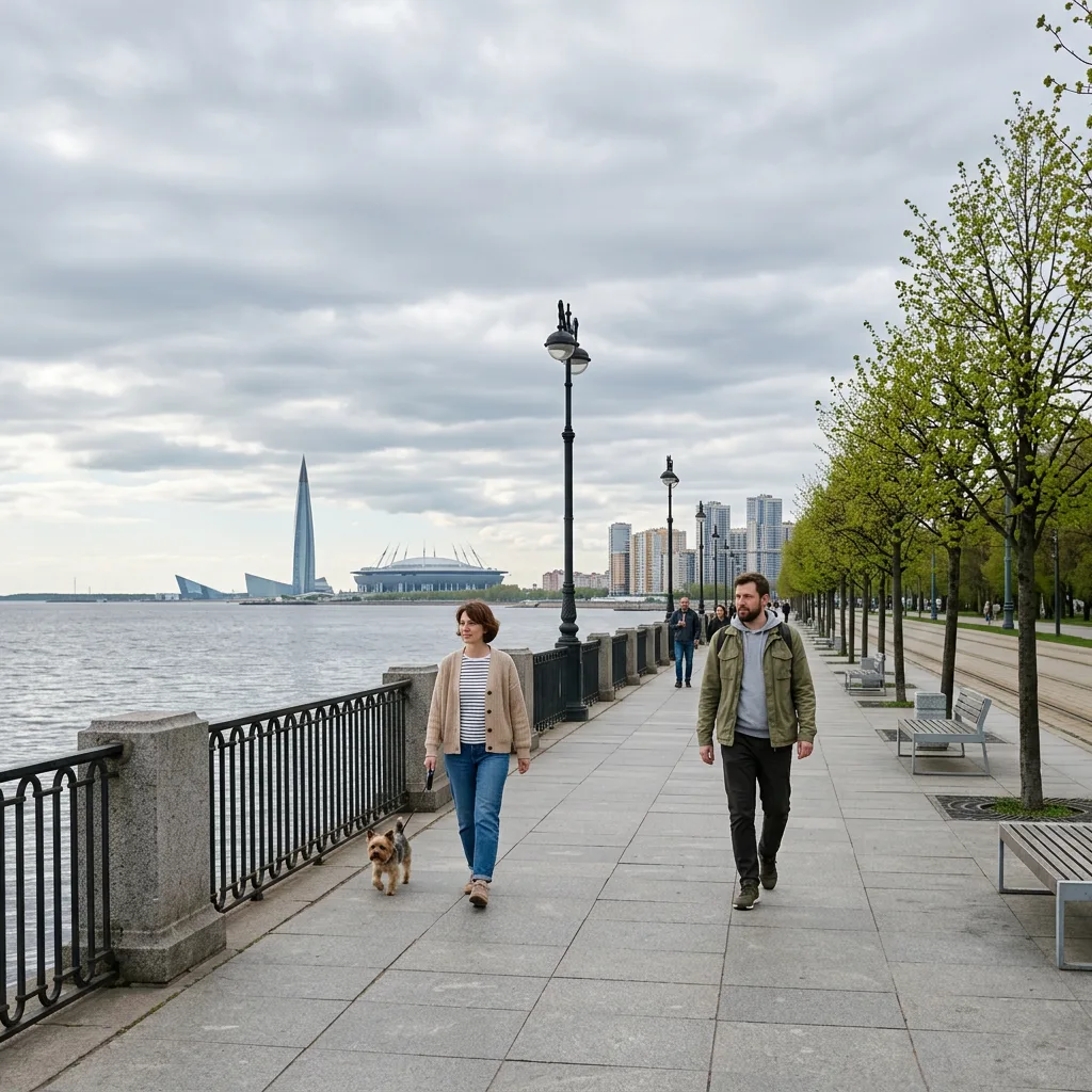 ☁️ Четверг в Петербурге: пасмурно