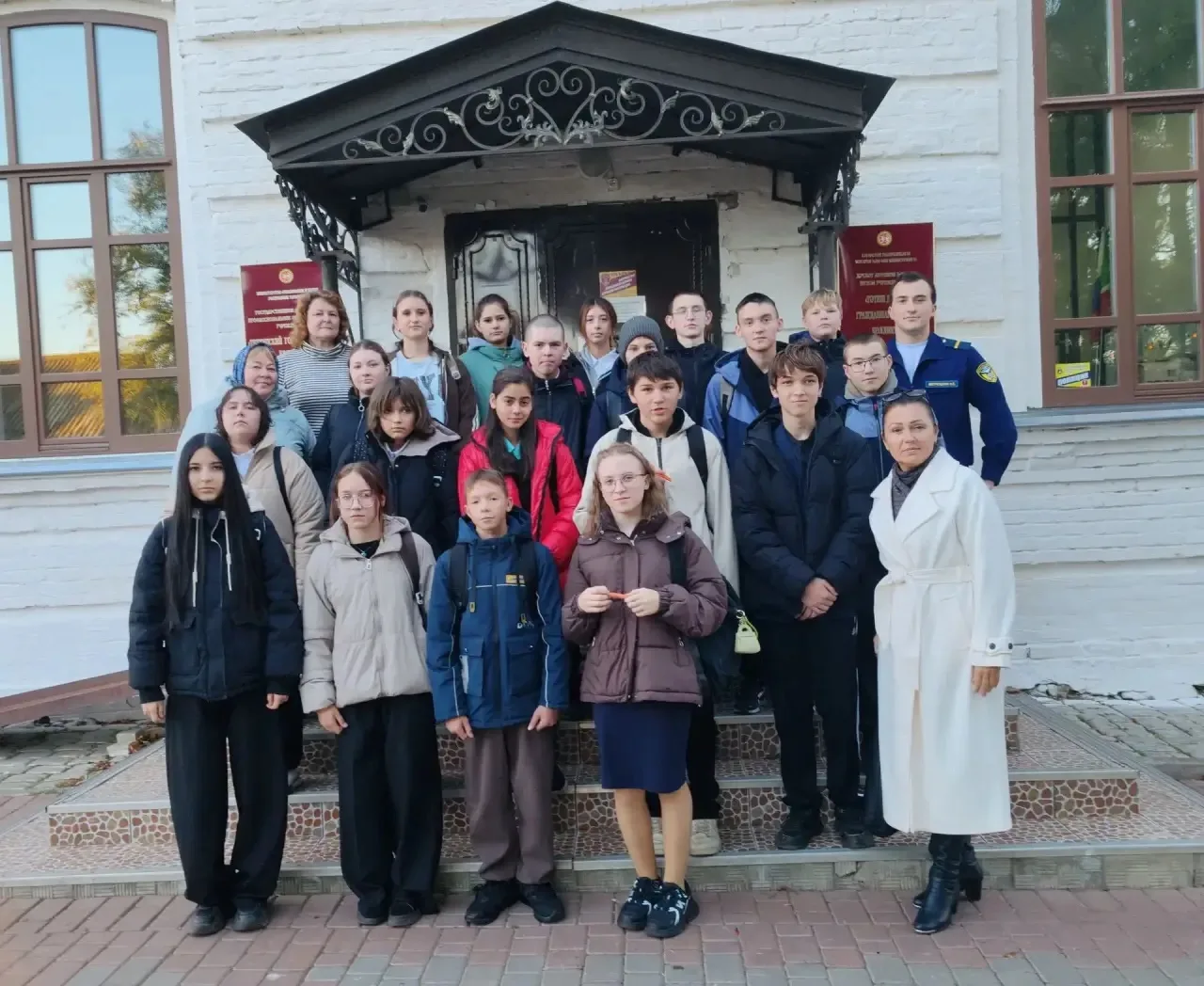 Профессиональные пробы для школьников в Тетюшском колледже гражданской защиты