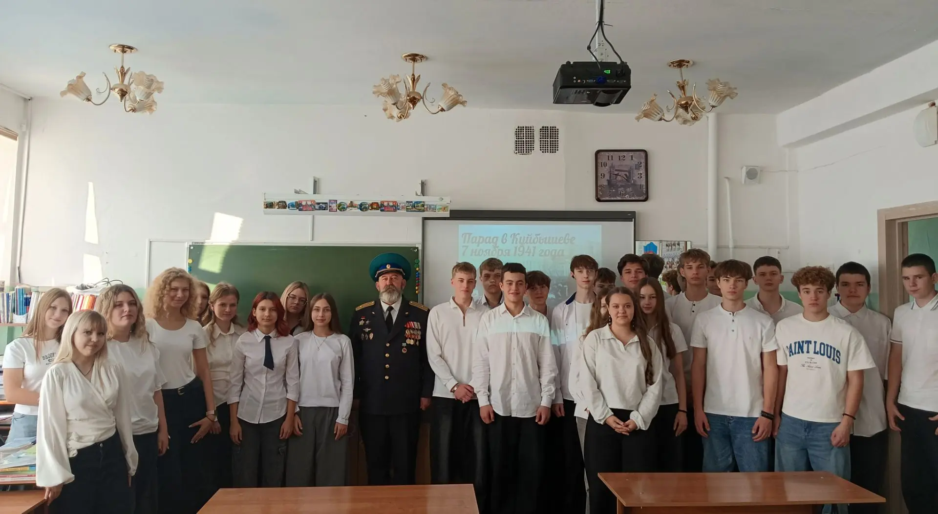 Урок мужества и чести: встреча с ветераном пограничных войск