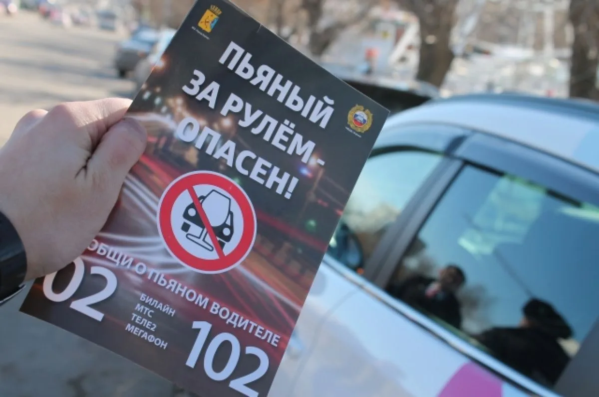 🚔 В Приамурье платят за информацию о пьяных водителях: 64 сообщения подтвердились