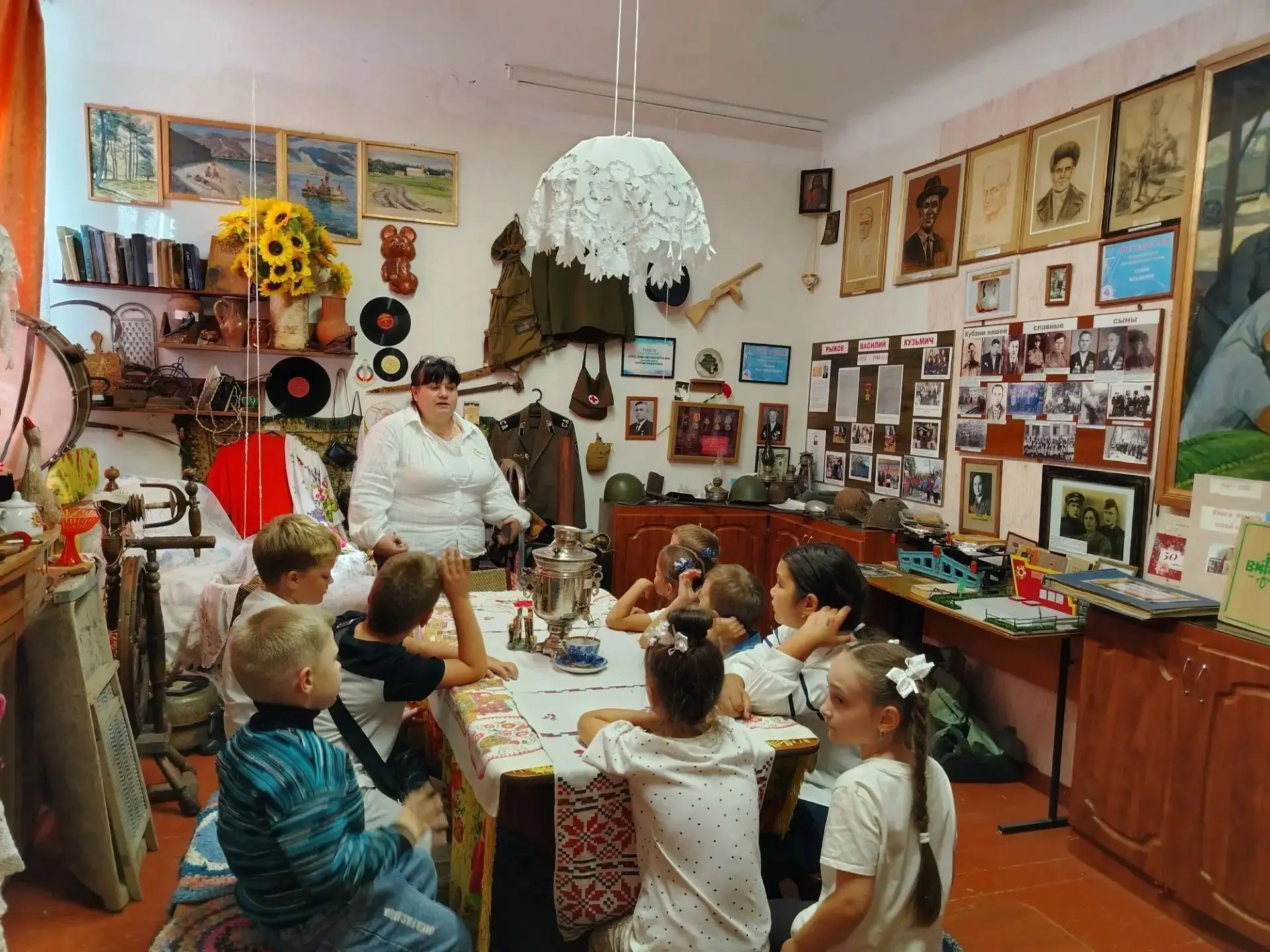 Живая история — в стенах родной школы