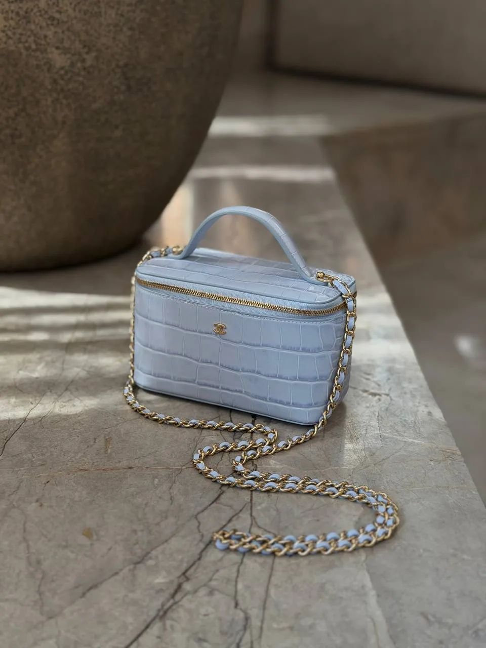 Новая сумка Chanel Vanity, в комплекте: пыльник, чек, размер: 16х10х7 см