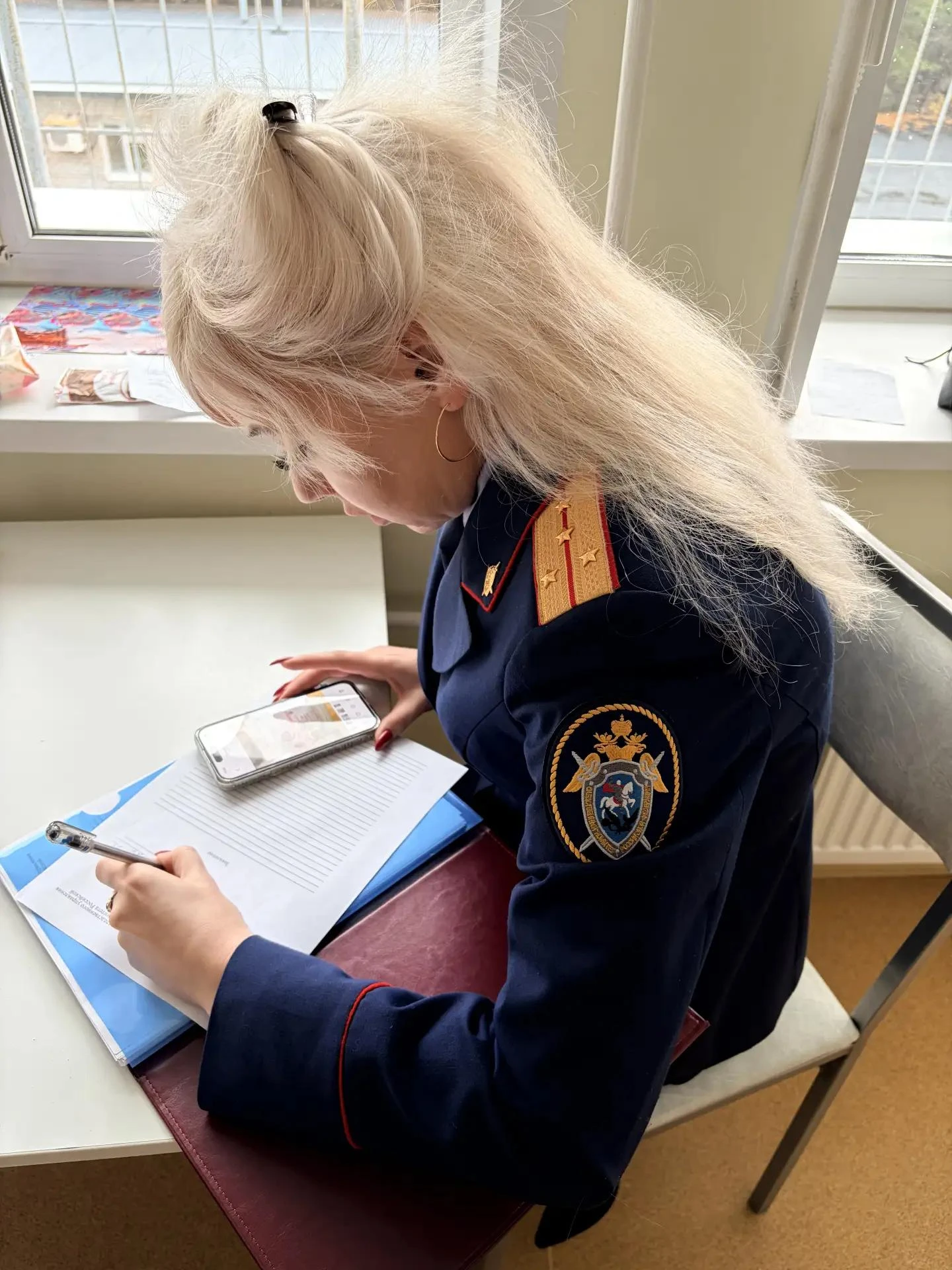 📝 Офицеры регионального управления СК России провели выездной прием участников СВО в г...