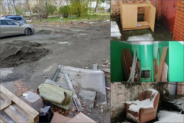 Крупногабаритный мусор: что с ним делать и почему нельзя оставлять у дома