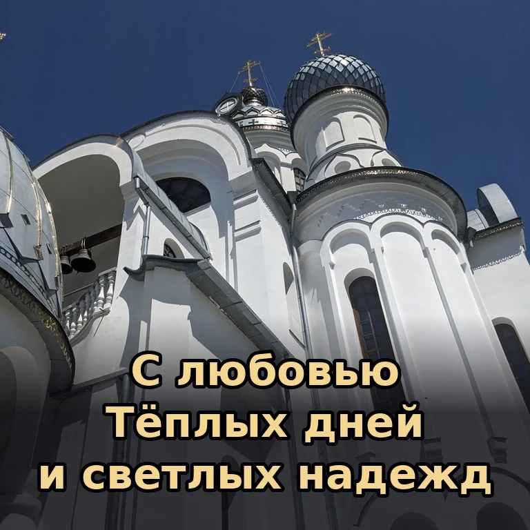 🕊 Пусть в вашем доме всегда царят мир и согласие, а сердце остаётся открытым для добра...