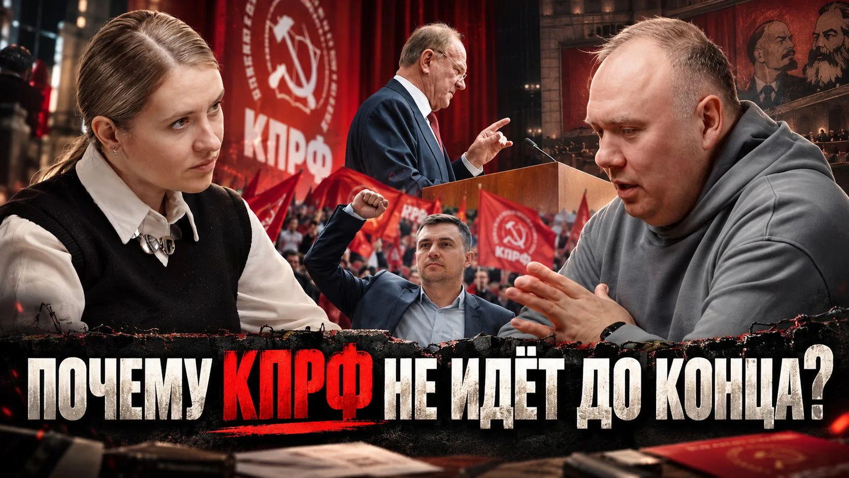 Инесса Дерменжи и Георгий Фёдоров | ПОЧЕМУ КПРФ НЕ ИДЁТ ДО КОНЦА?