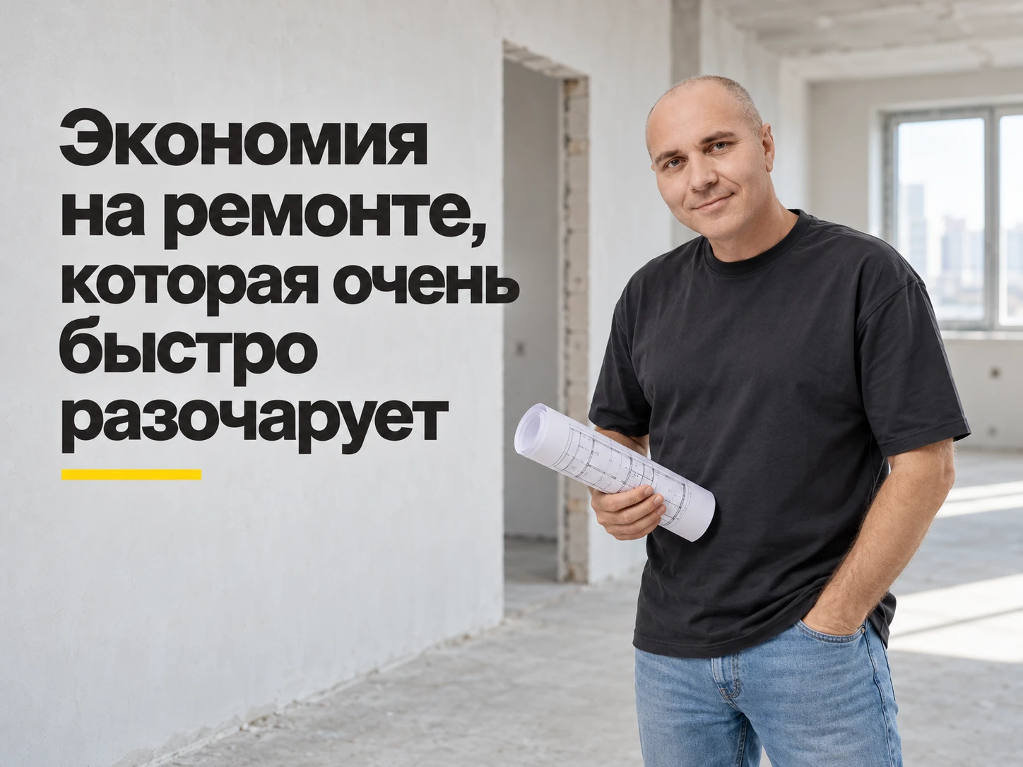 «Найду мастеров, сделаю всё без проекта». Слушай, не надо так.
