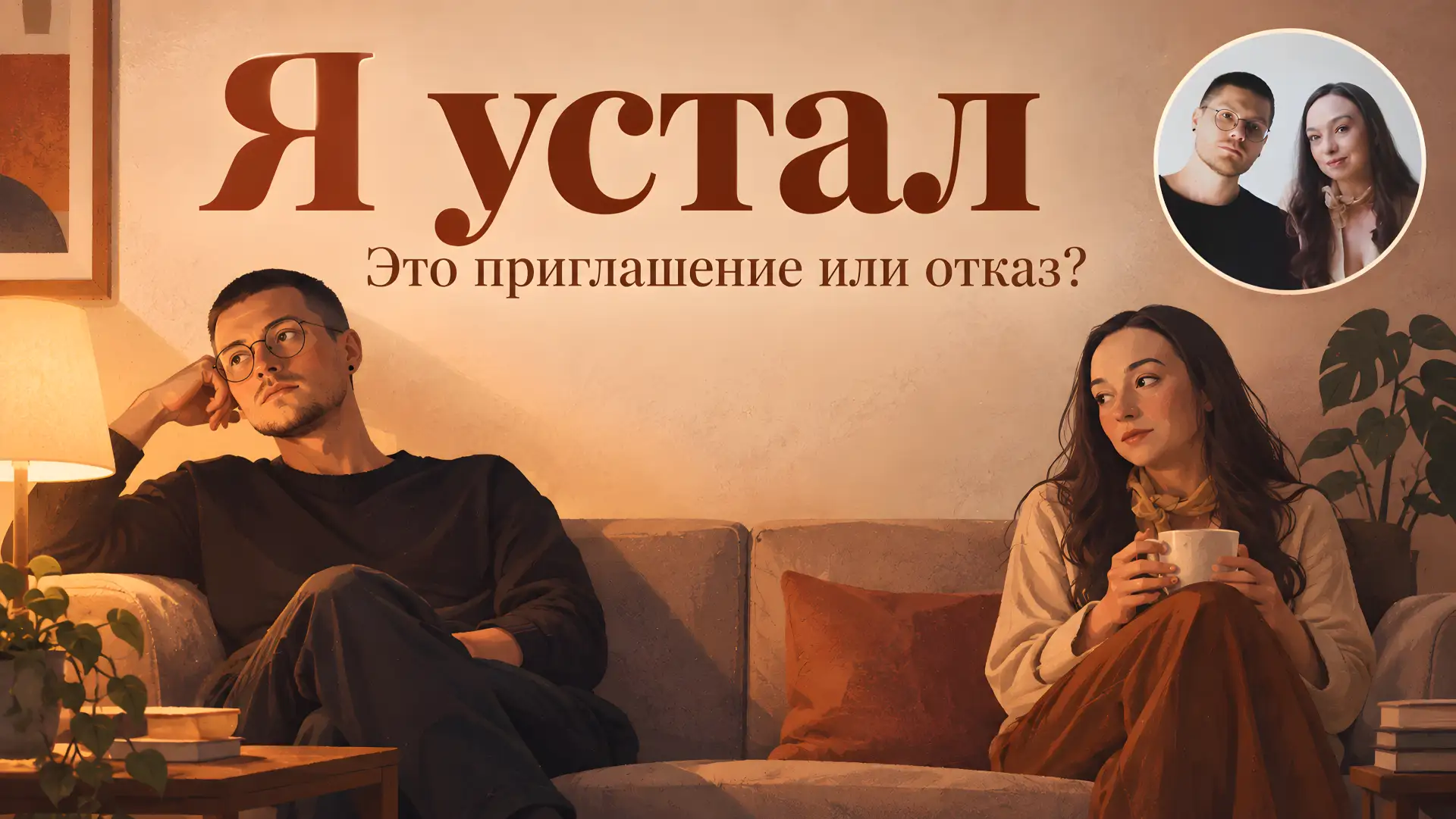 Она говорит: «Я устала». Он слышит: «Не подходи».