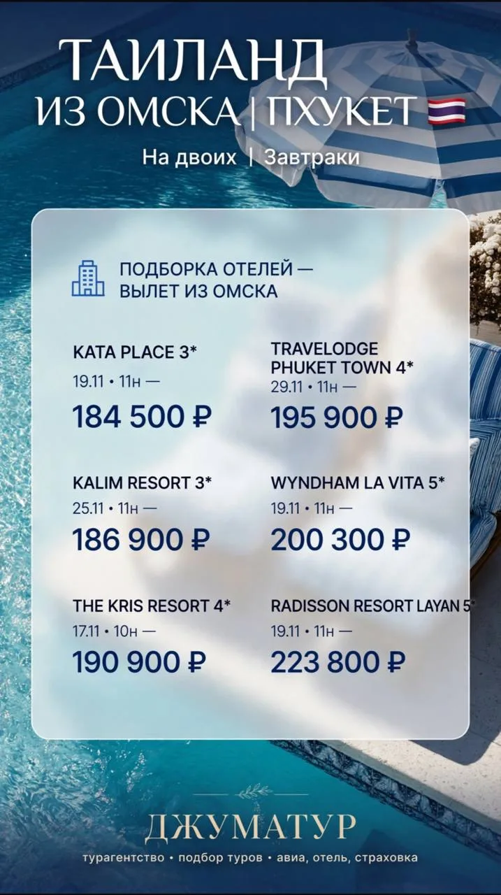 🇹🇭 ТАИЛАНД ИЗ ОМСКА НА ДВОИХ 🌴🔥