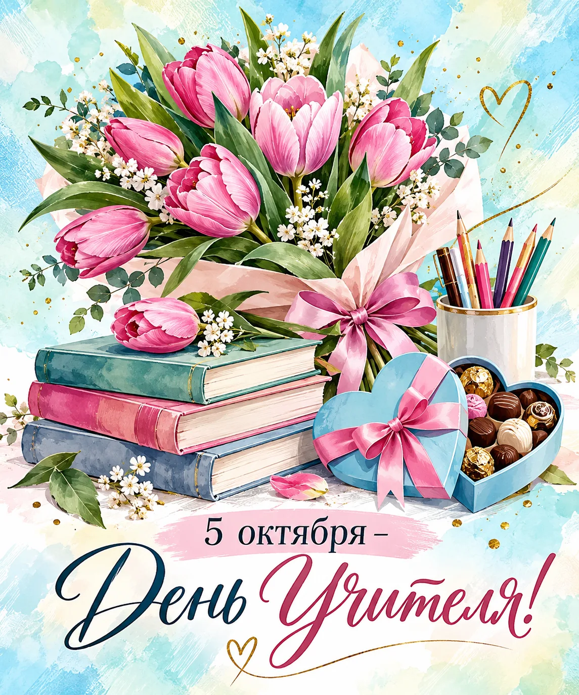 🎉 5 октября - День Учителя!