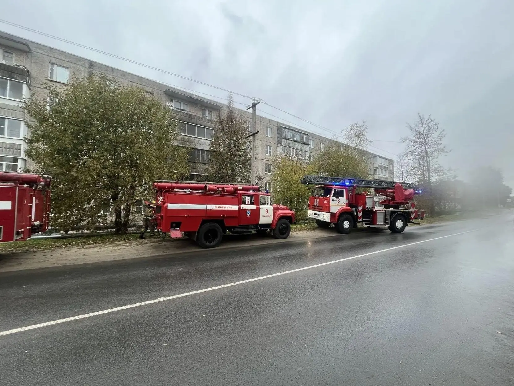 Пожар в Оргтруде: огонь на 16 квадратах, но обошлось без пострадавших.