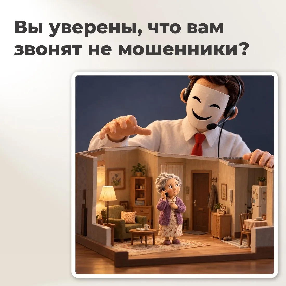 🛑 От общения с мошенниками никто не застрахован. По телефону они могут представиться к...