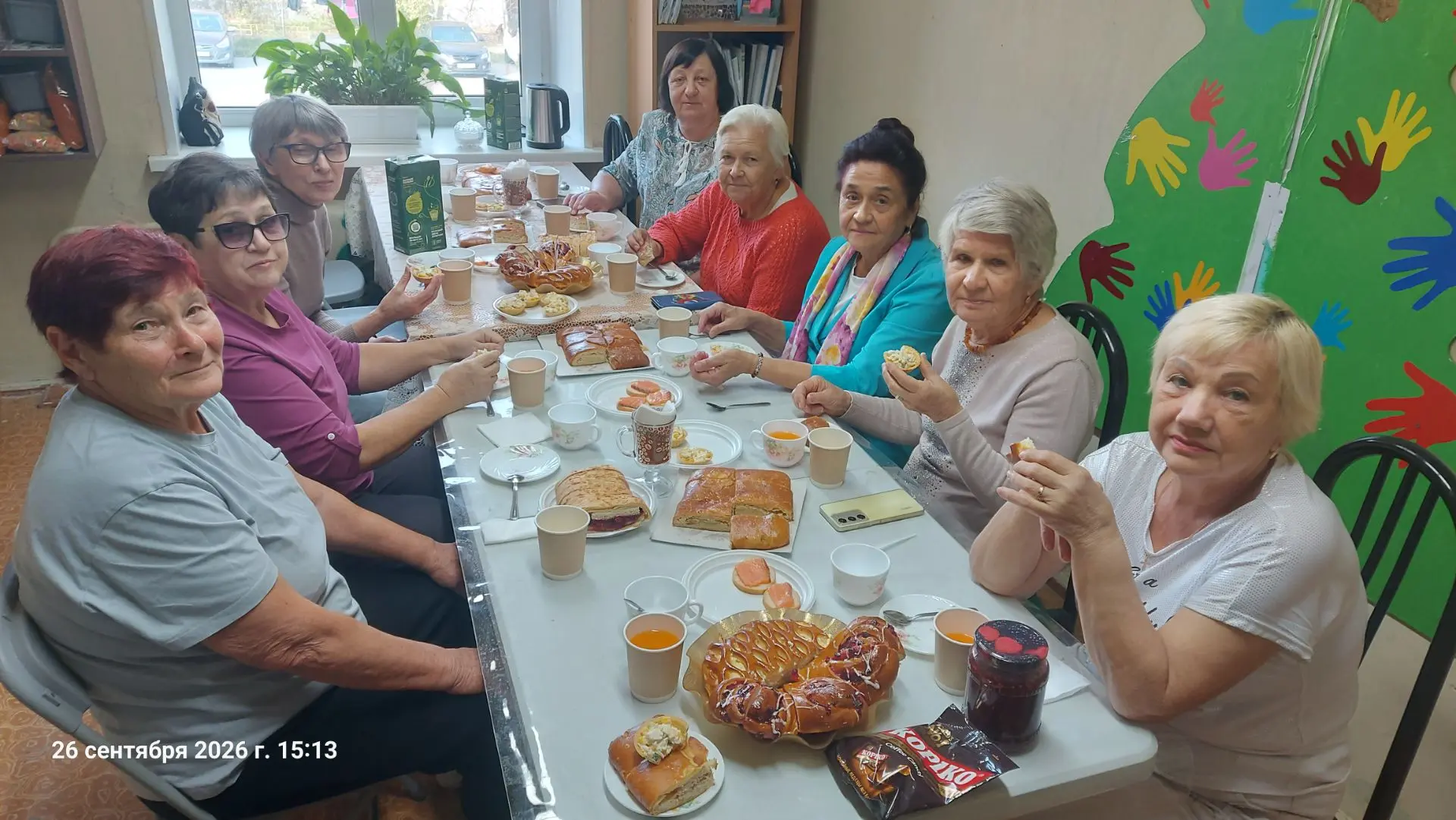 🎉 Предпраздничная встреча клуба «СВОих не бросаем» в честь Дня пожилого человека! 🎉
