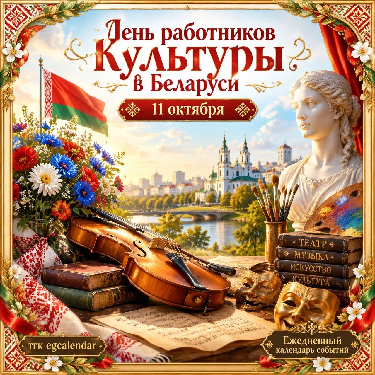 День работников культуры в Беларуси