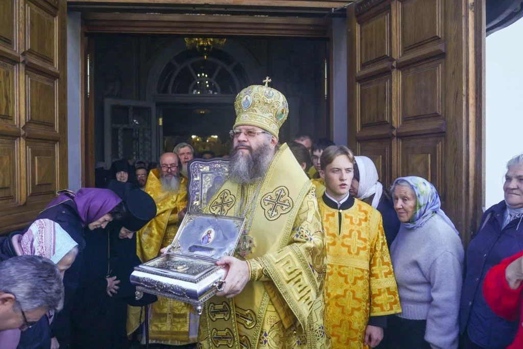 Сегодня в Спасо‑Преображенском кафедральном соборе Тамбова прошли торжественные проводы...