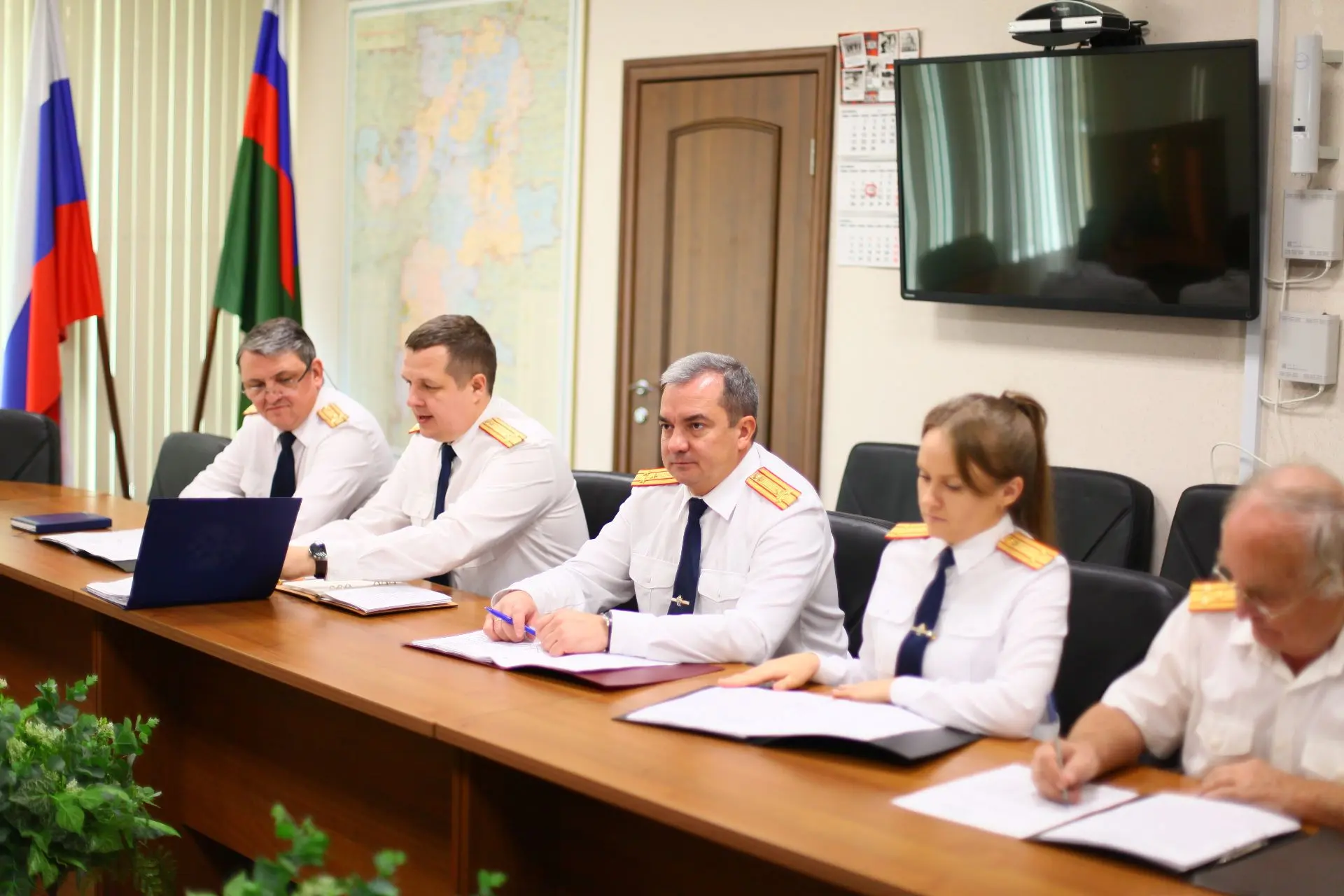 В региональном следственном управлении состоялось заседание аттестационной комиссии