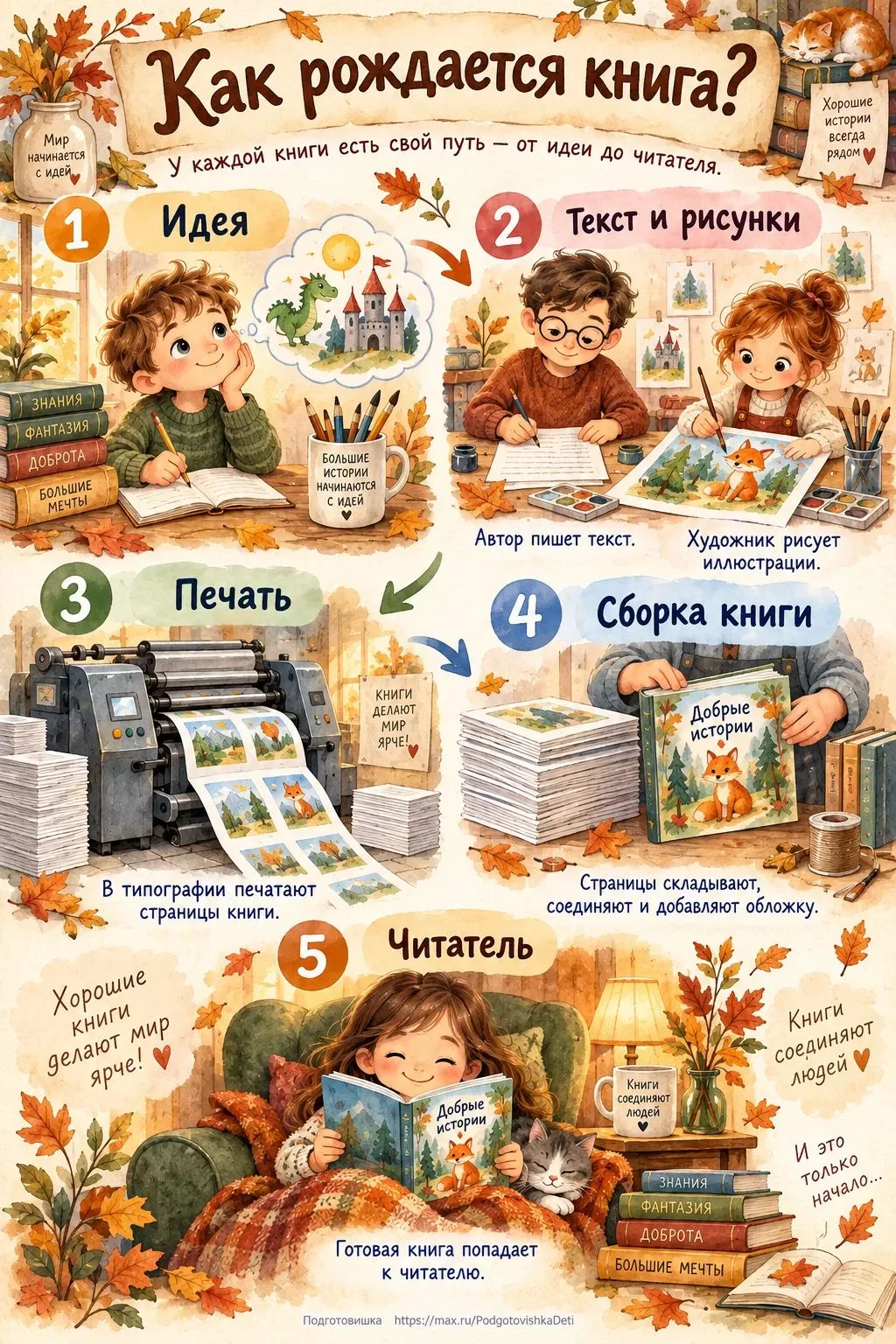 ✨ Как рождается книга ✨