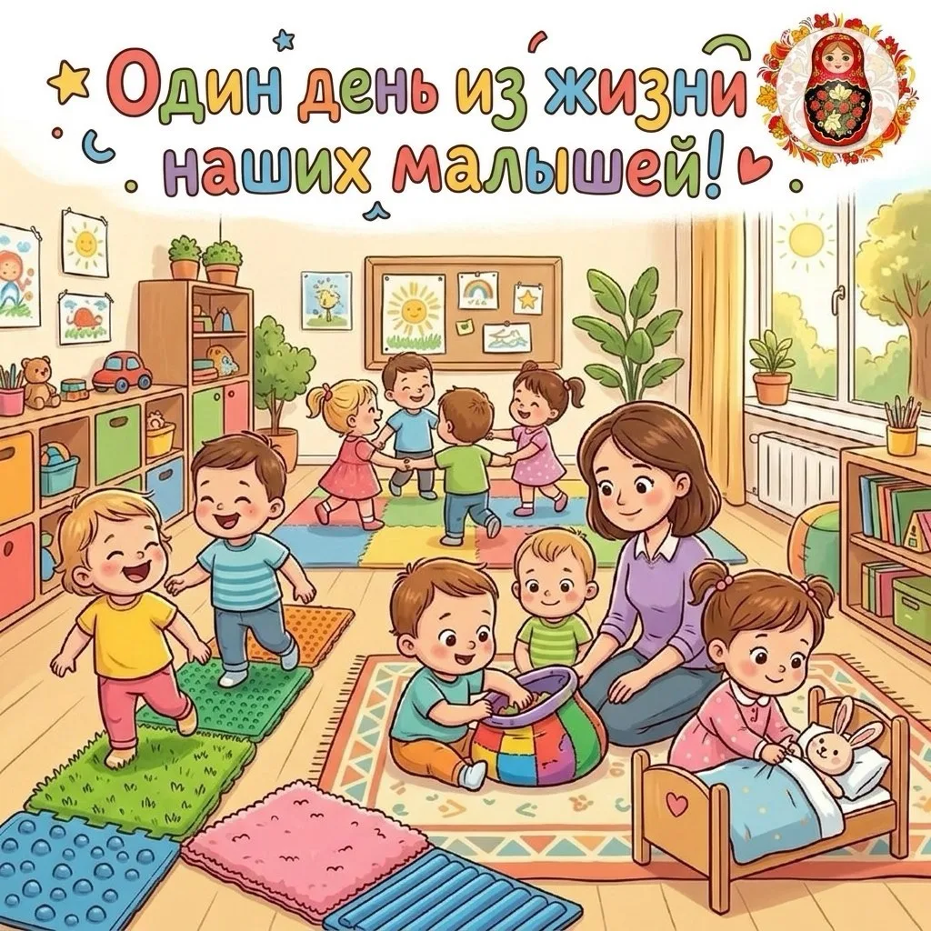 🌟Каждый день в нашем детском саду наполнен интересными играми и полезными занятиями!