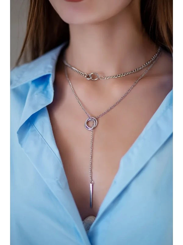 Цепочка с длинной подвеской Shop030