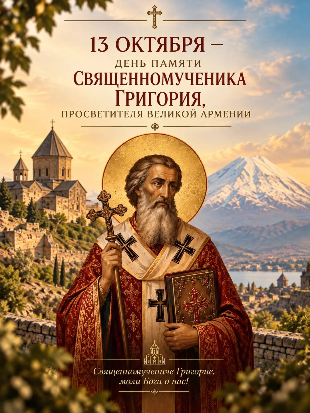 Факты о священномученике Григории, просветителе Великой Армении