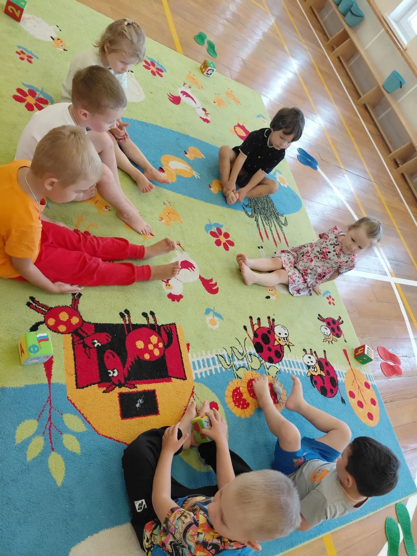 Кружок «Мишки - топотыжки» для детей 3-5 лет в д/о «Незабудка».