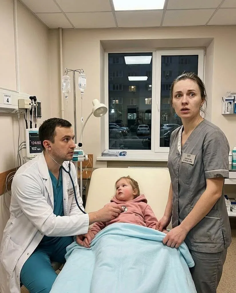 Я привезла четырёхлетнюю дочь в приёмное отделение с температурой почти сорок градусов,...