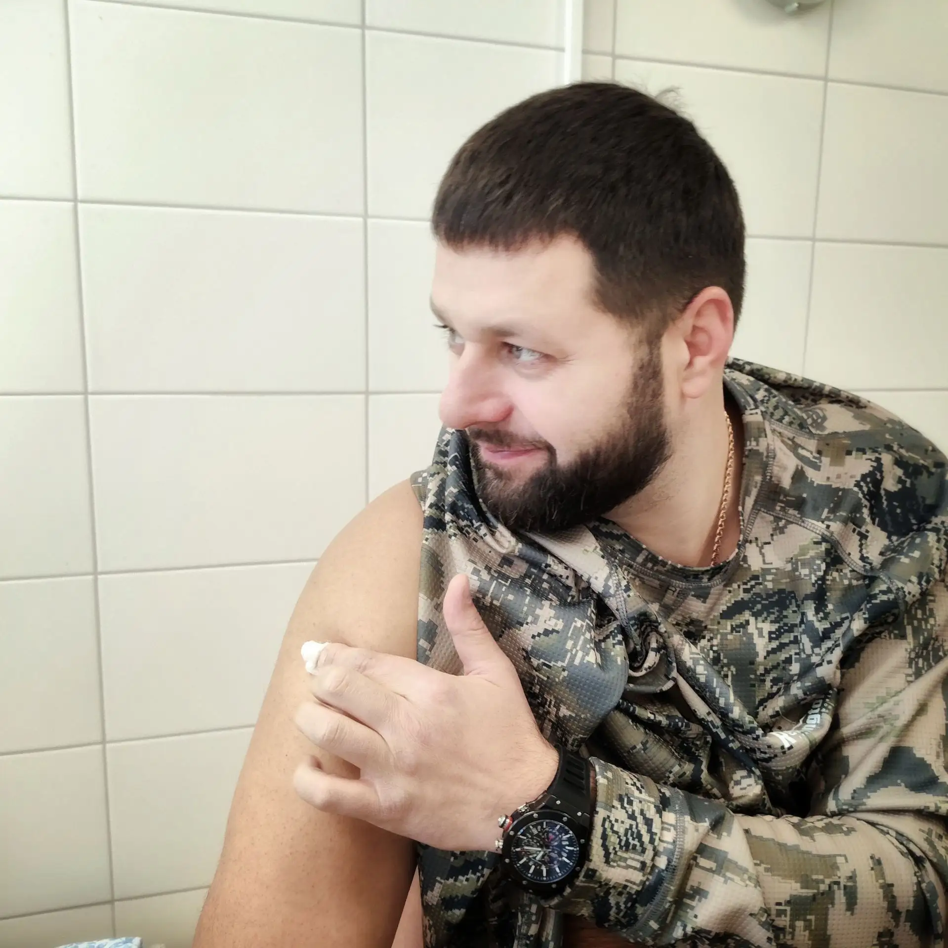 💉 В среду, во время рабочей поездки в село Арка, сделал прививку от гриппа. Прививаюсь...