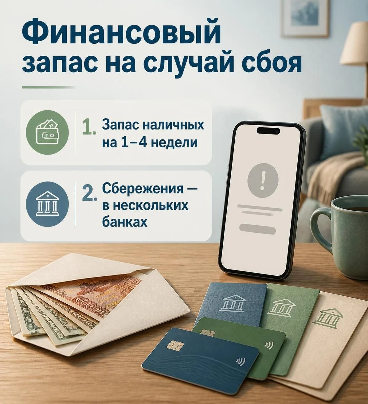 ⚡️ Экономисты призвали россиян не оставаться без наличных на фоне атак на банковские да...