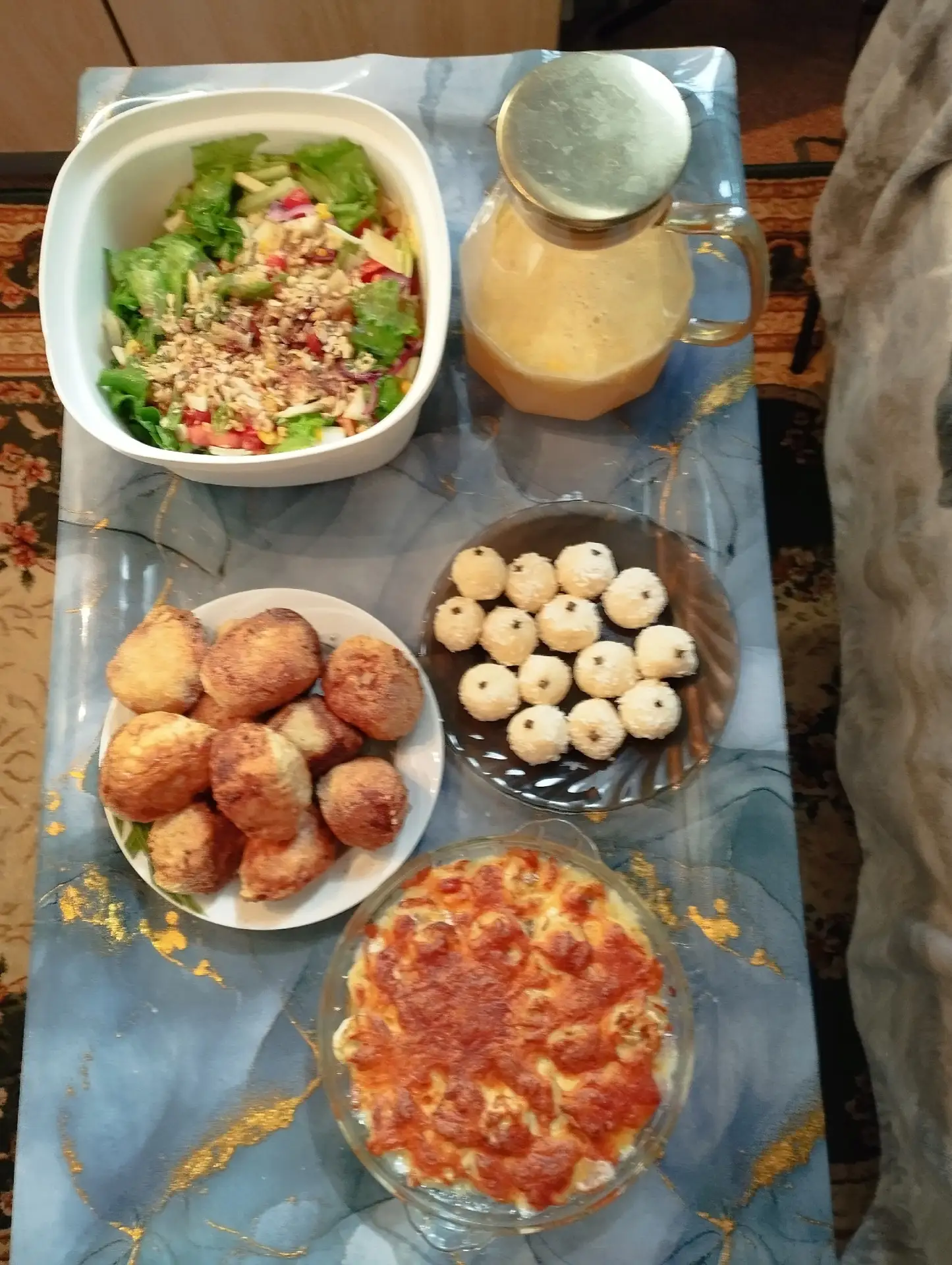Вот такие вкусные и полезные блюда мы приготовили сегодня в рамках МК "Бразильская кухня"!