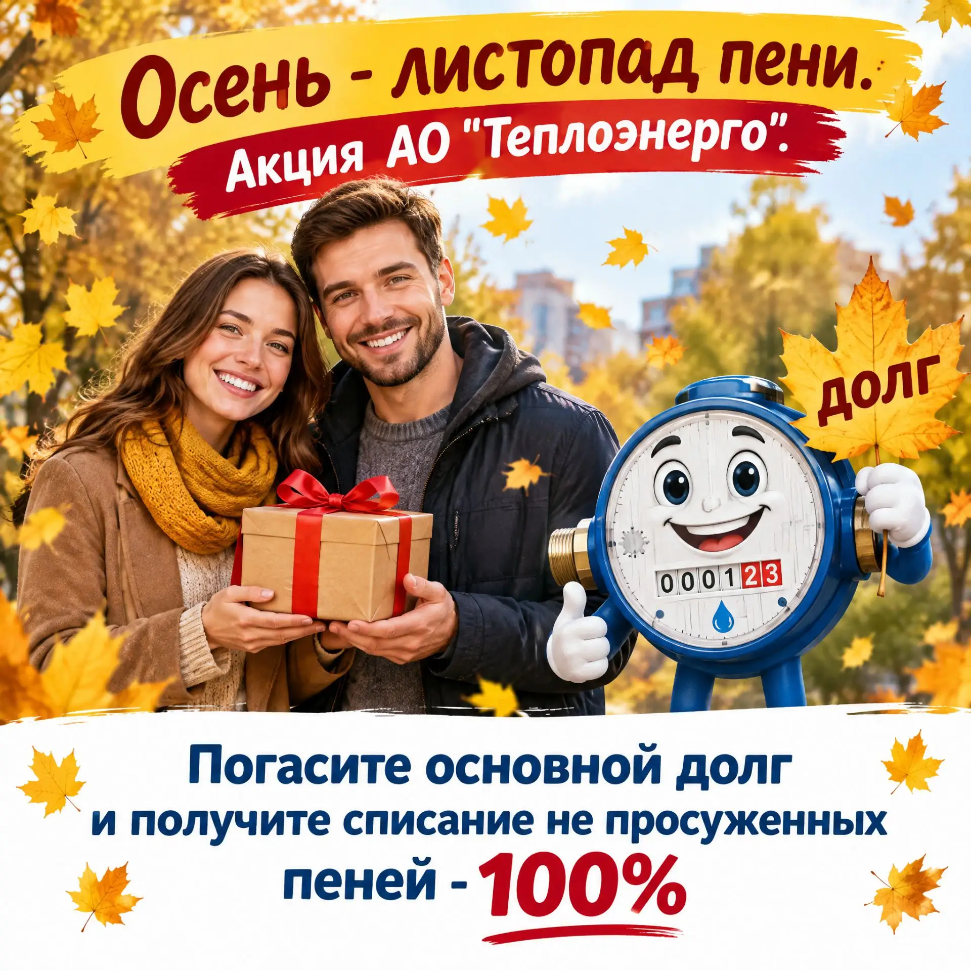 Уважаемые потребители тепловой энергии АО "Теплоэнерго"!