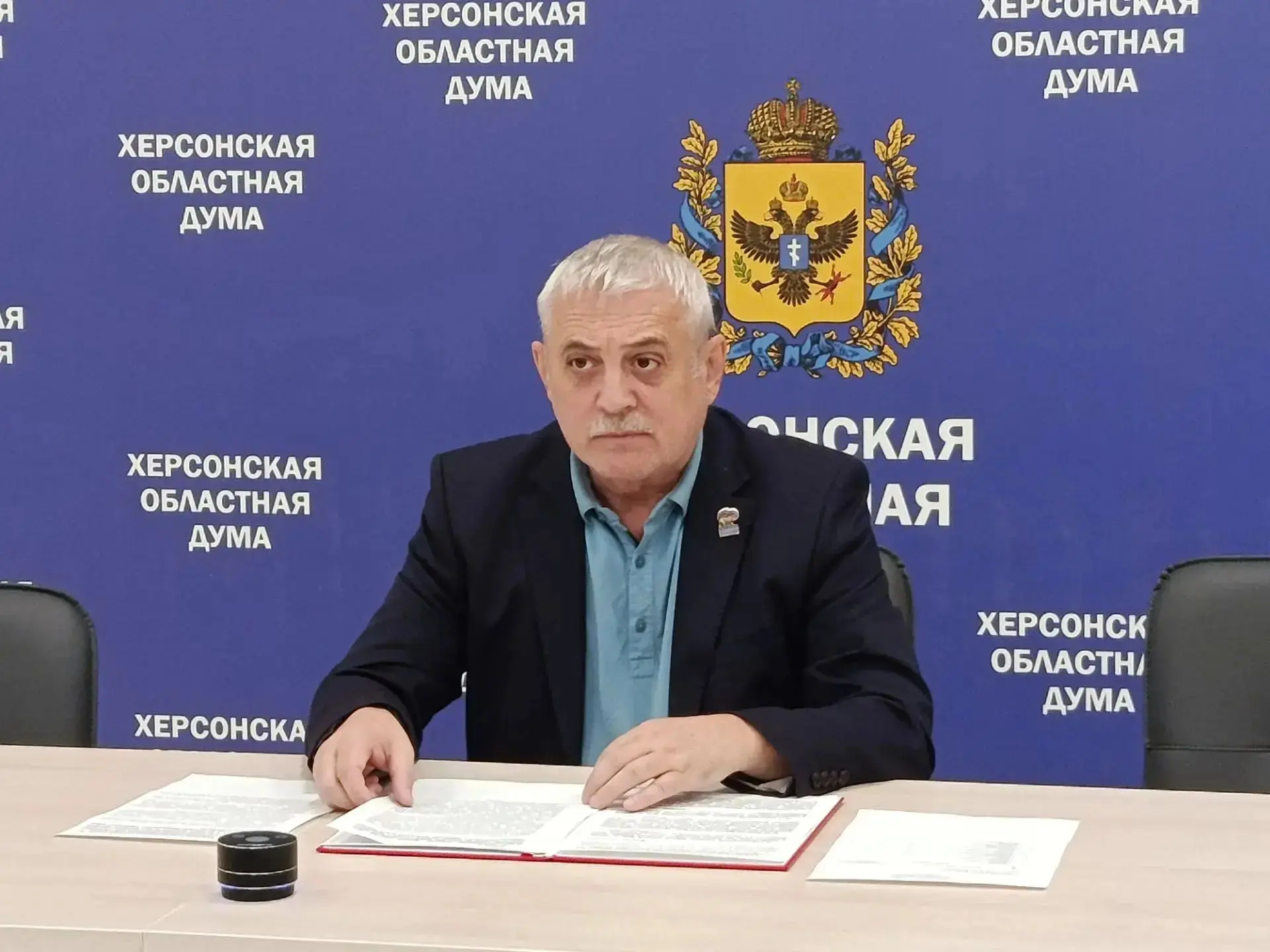 Провел  заседание Комитета Херсонской областной Думы по соцполитике.