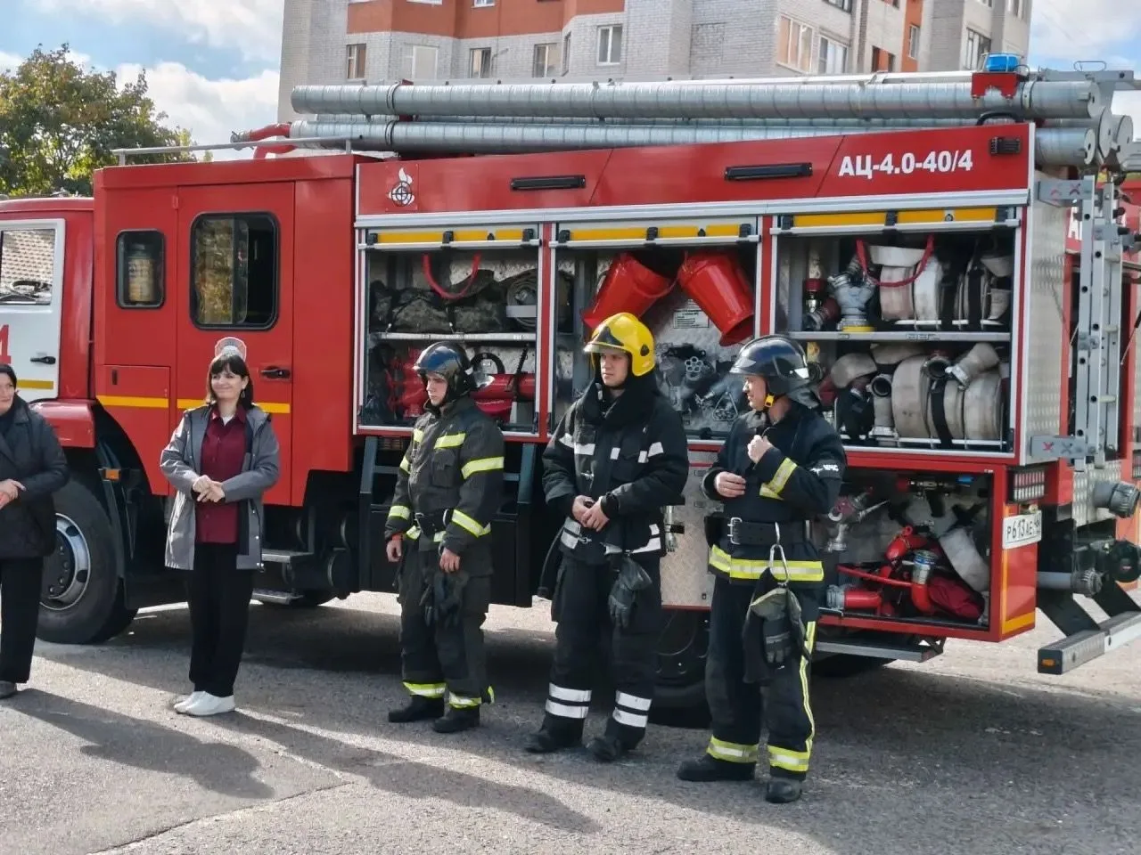🚒 Всероссийский урок культуры безопасности: встреча с настоящими героями